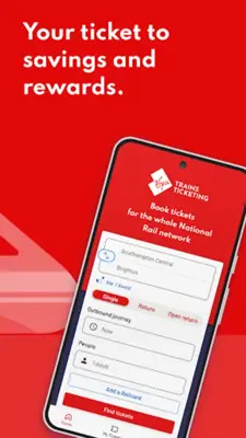 Virgin Trains Ticketing android App screenshot 0