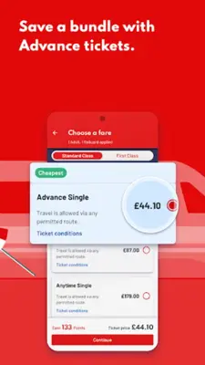 Virgin Trains Ticketing android App screenshot 1